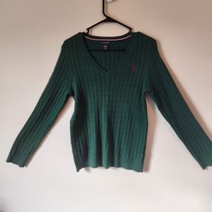 U.S. POLO ASSN. WOMENS SWEATER Size L Great Condition